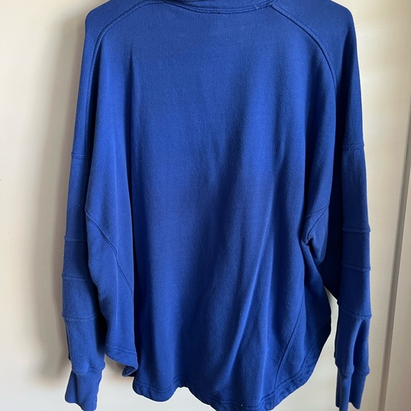FP Movement by Free People Royal Blue Oversized Sweatshirt - Picture 2 of 4